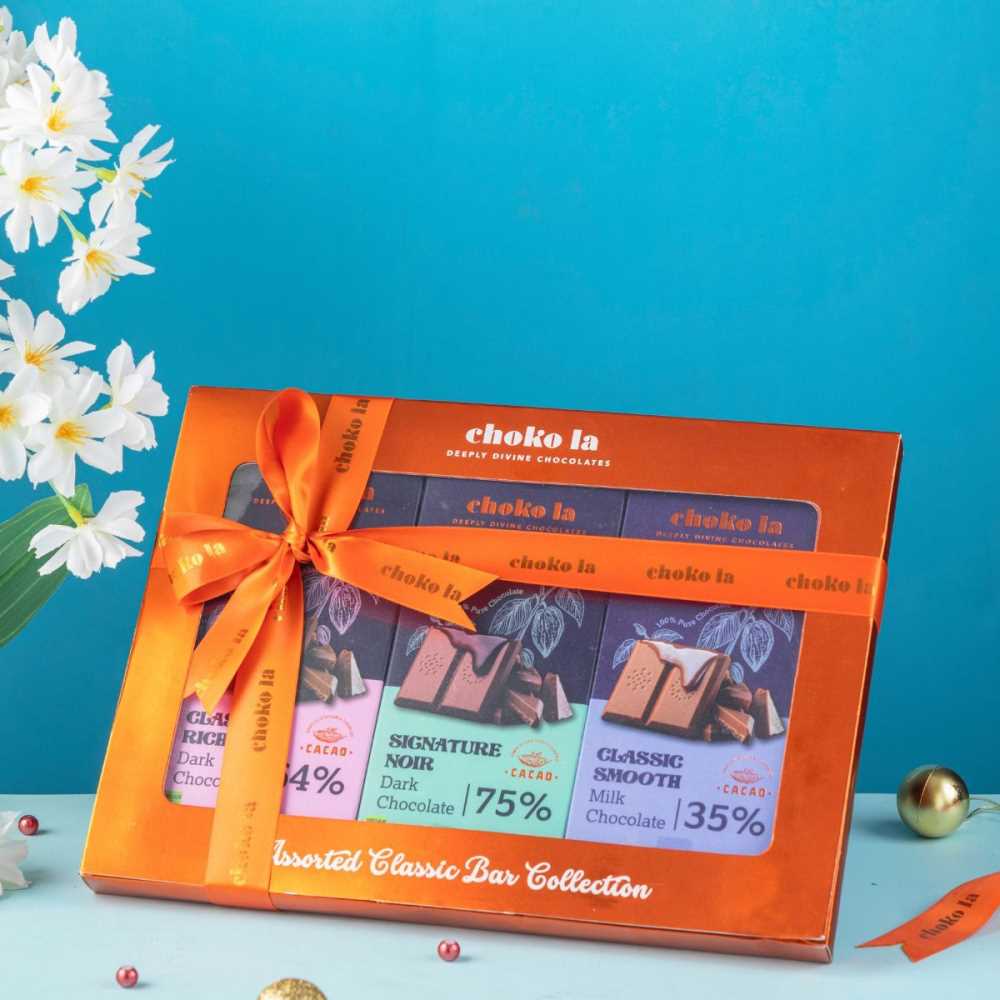 Assorted Chocolate Bar Gift Hamper – Choko La