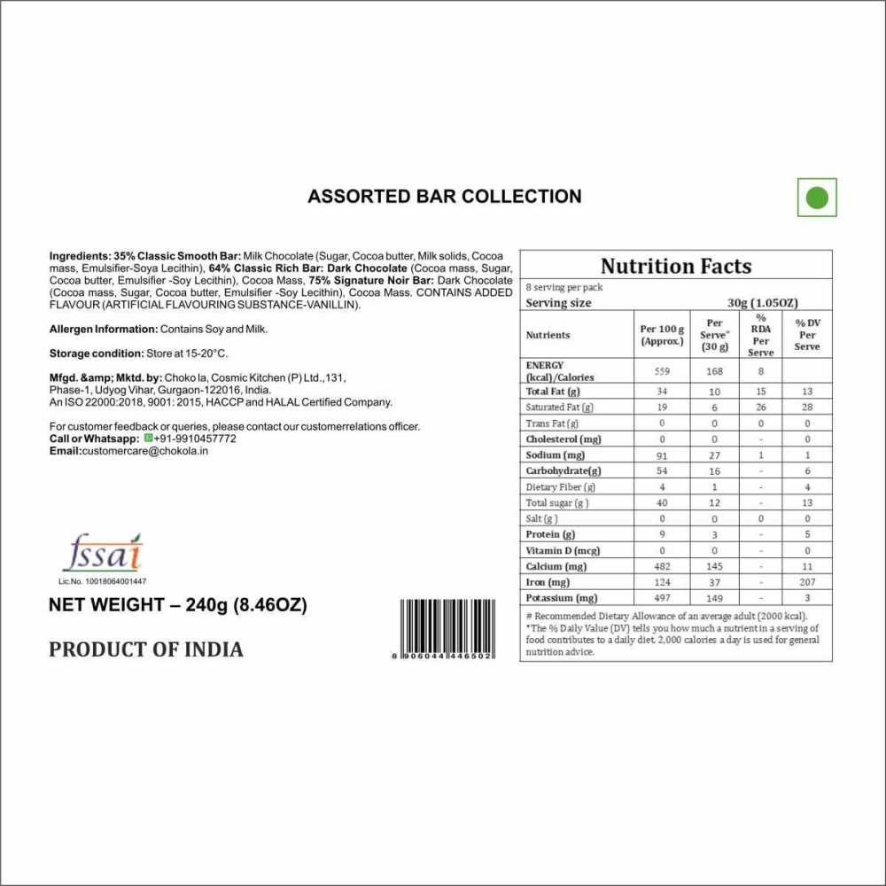 Assorted Chocolate Bar Gift Hamper