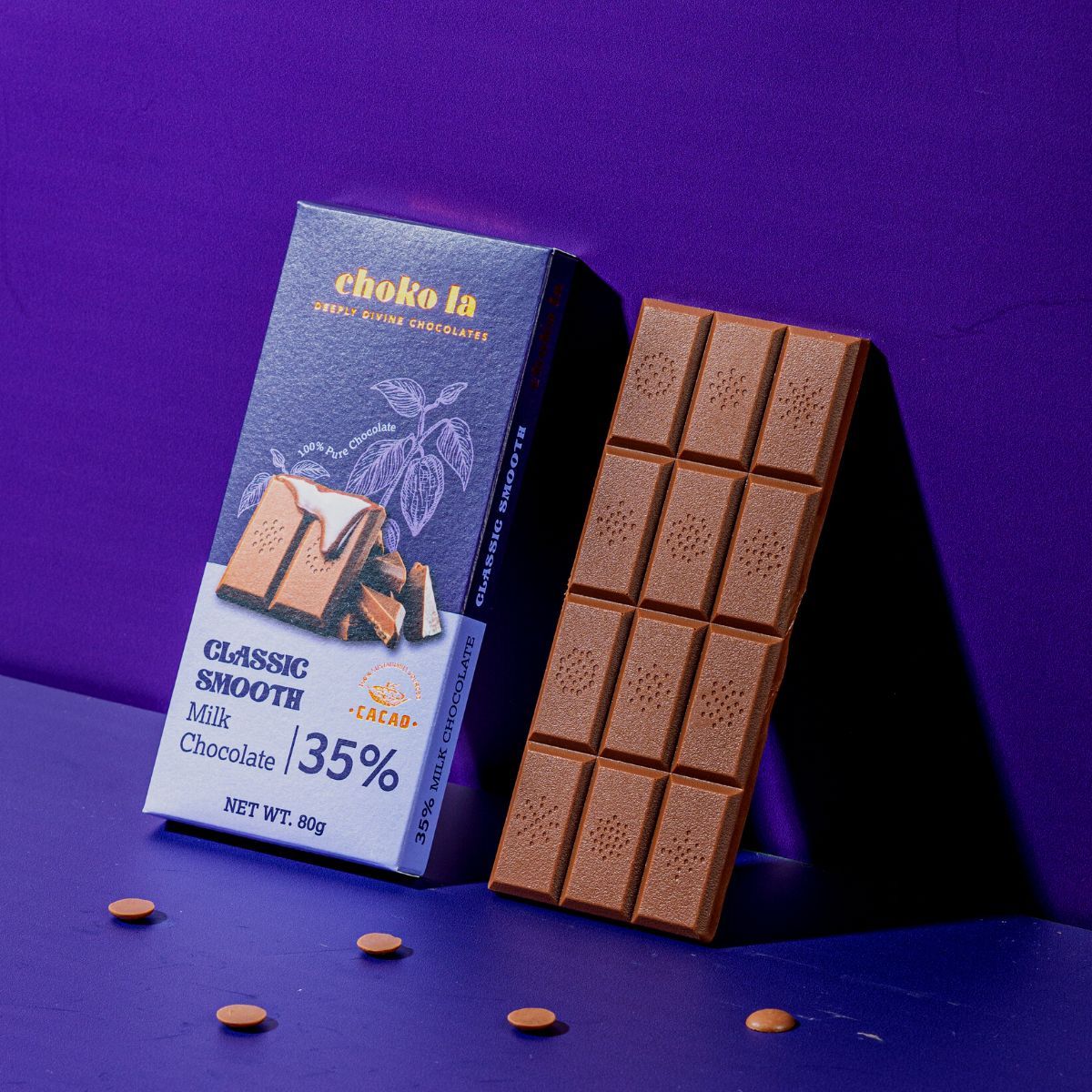 Classic Smooth 35% Milk Chocolate Bar