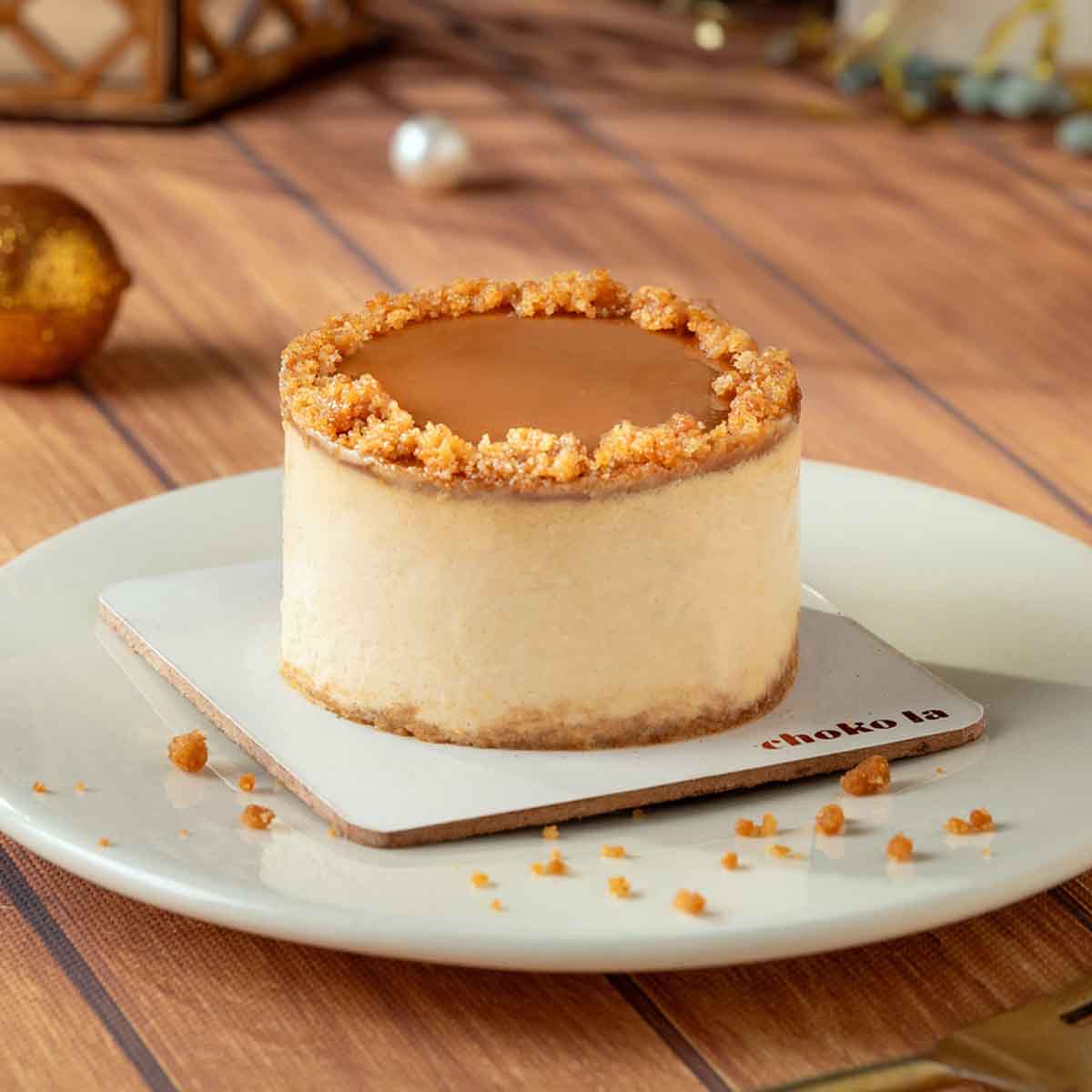 Eggless Biscoff Cheesecake Pastry
