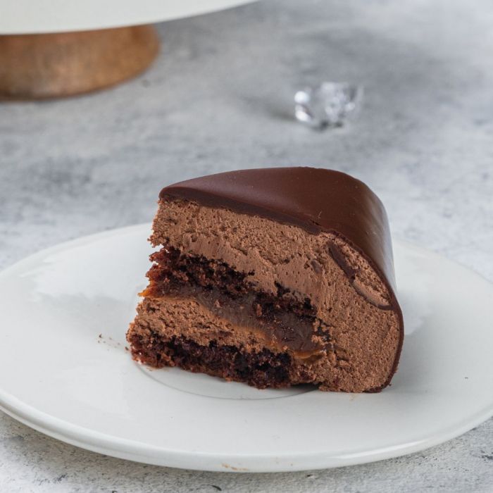 Eggless Coffee Caramel Cake Square 750 Gms