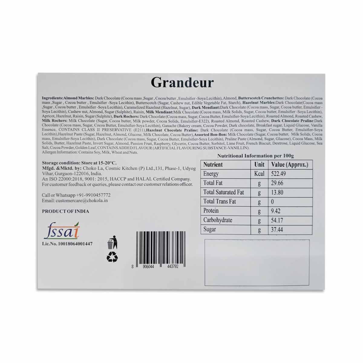 Grandeur Chocolate Hamper