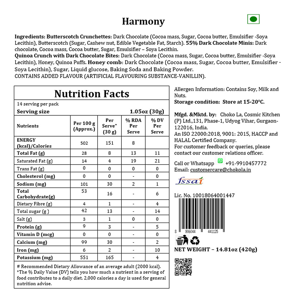 Harmony Chocolate Hamper