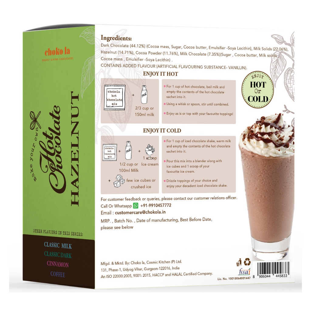 Hot Chocolate - Hazelnut