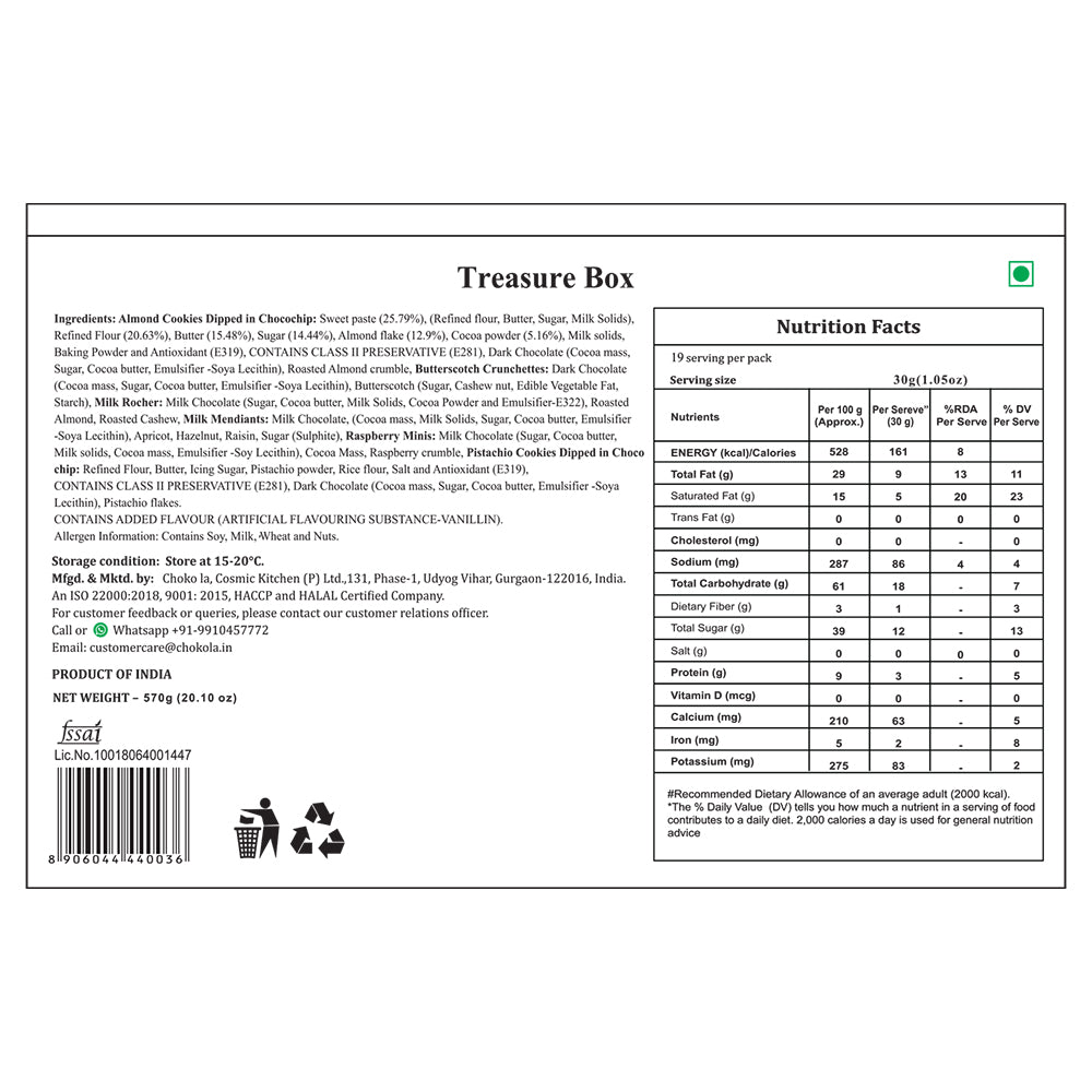 Treasure Chocolate Hamper