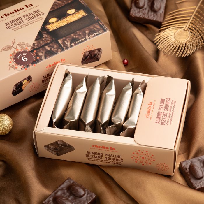 Almond Praline Dessert Squares