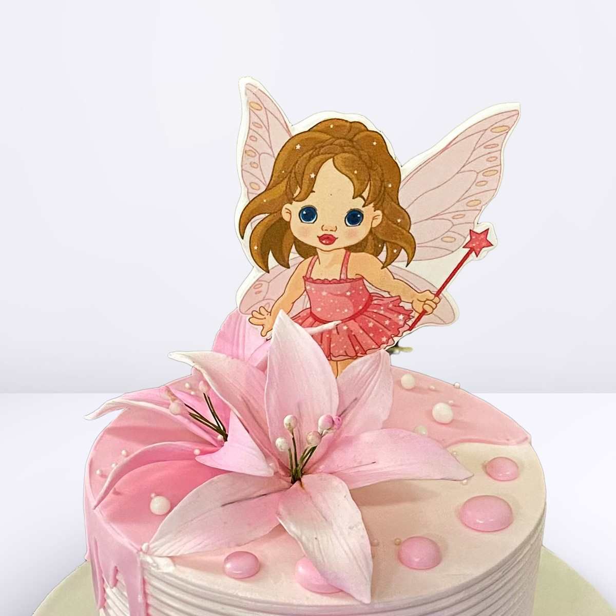 Pink Petal Paradise Cake