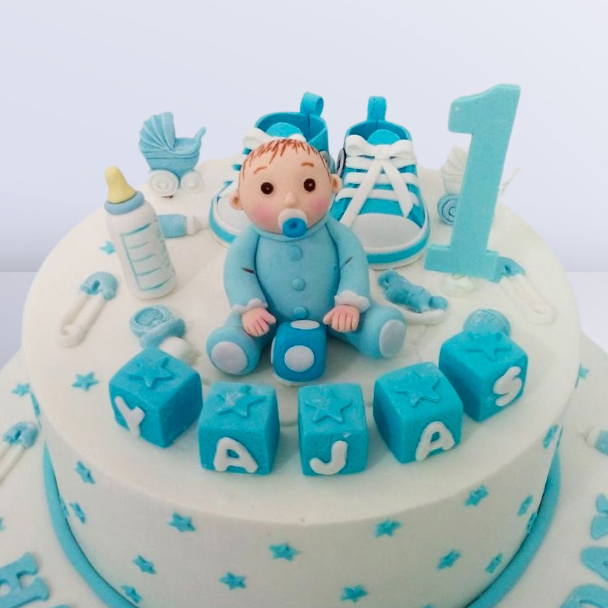 Baby Boy Theme Cake