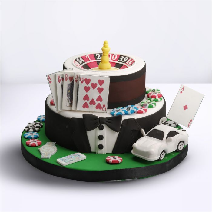 Casino Theme Cake