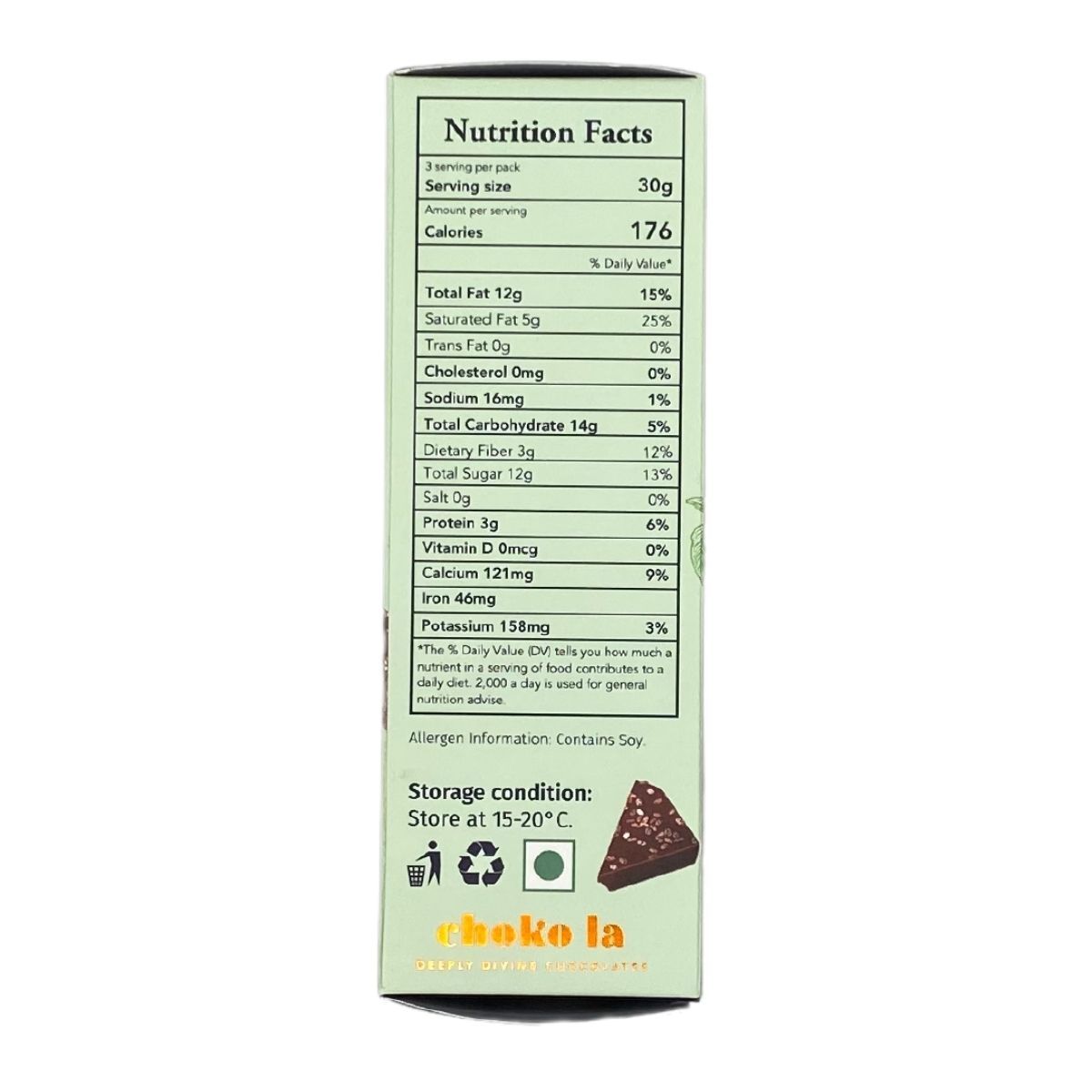 75% Chia Seed Chocolate Minis