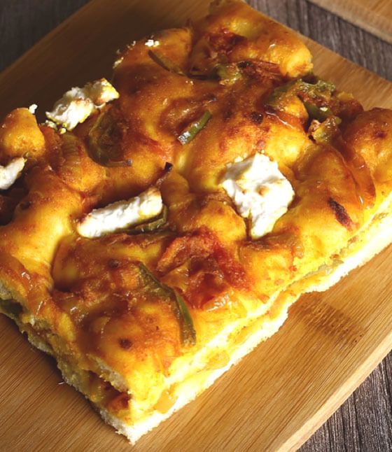 Masala Feta Bread