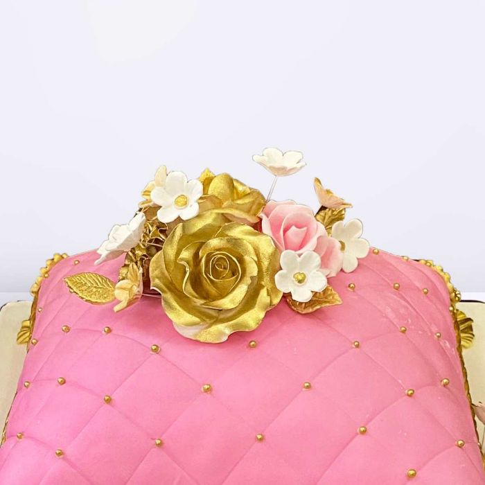 Pretty in Pink Pillow Cake