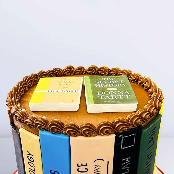 Bookworm’s Birthday Cake