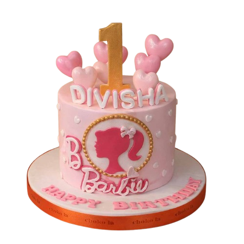 Barbie Doll Theme Designer Cake