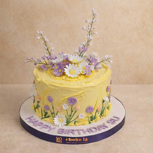 Yellow Blossom Cake