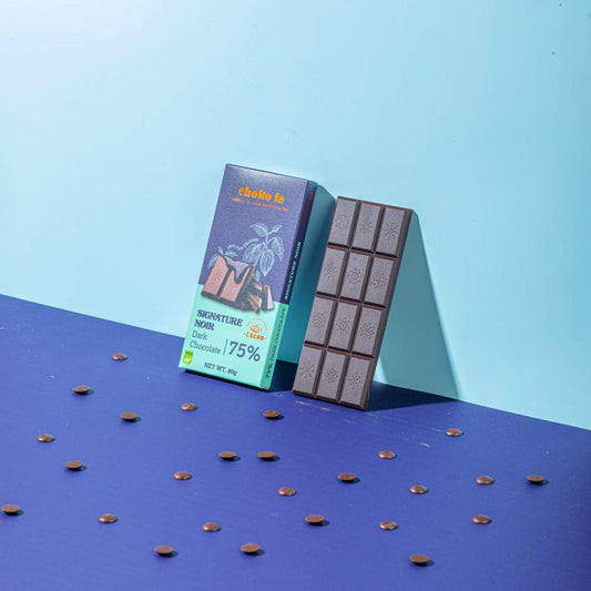 Signature Noir 75% Dark Chocolate Bar