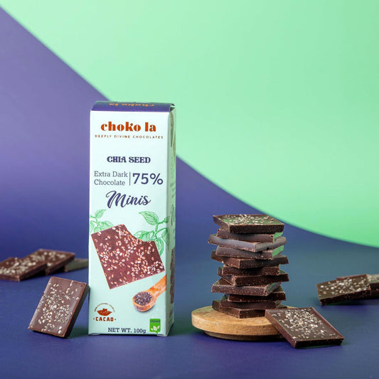 75% Chia Seed Chocolate Minis