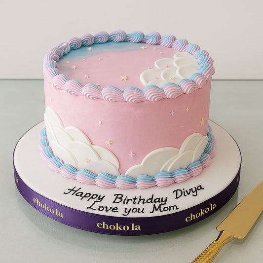 Cloud Theme Cake