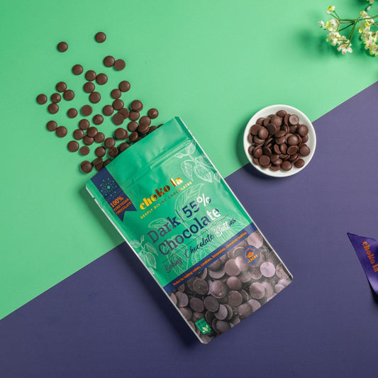 Dark 55% Baking Chocolate Buttons