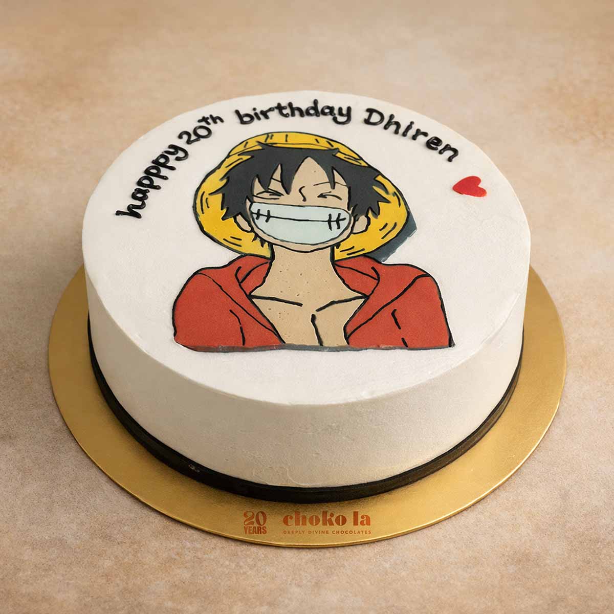 Anime Character Theme Designer Cake