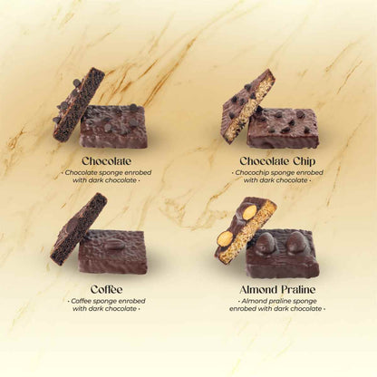 Assorted Dessert Squares Chocolate