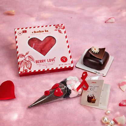 Berry Love Valentine Dessert Combo