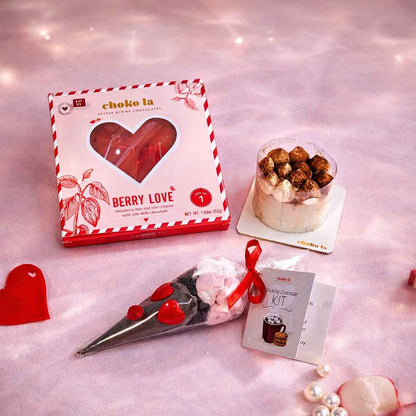 Berry Love Valentine Dessert Combo