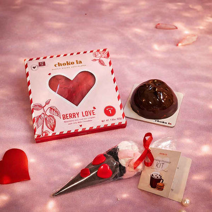 Berry Love Valentine Dessert Combo