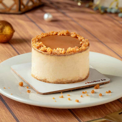 Eggless Biscoff Cheesecake Pastry