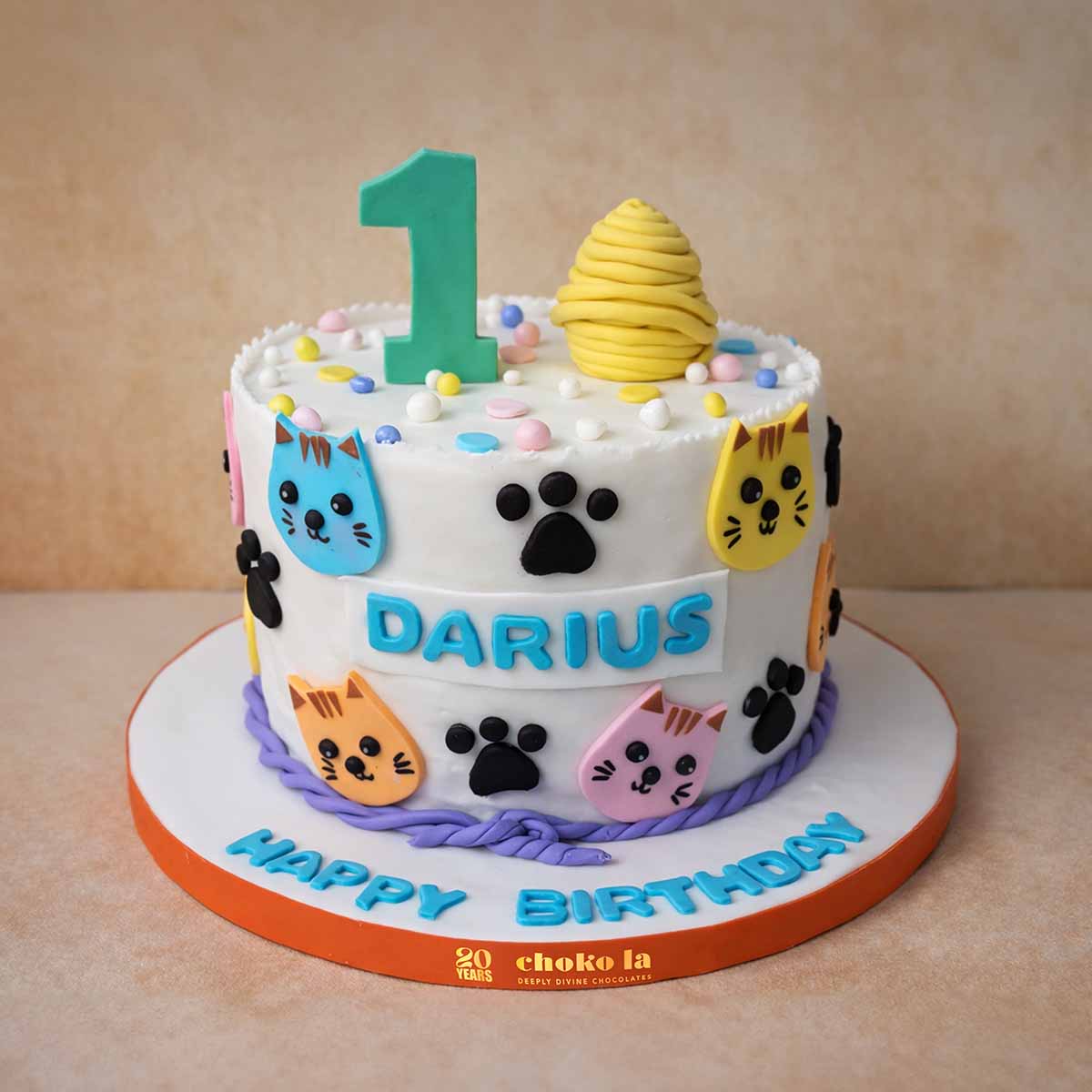Cat Theme Designer Cake