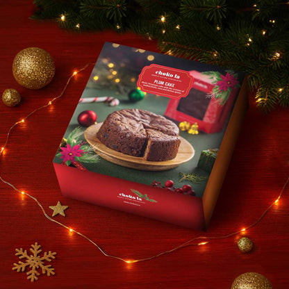 Classic Christmas Plum Cake 