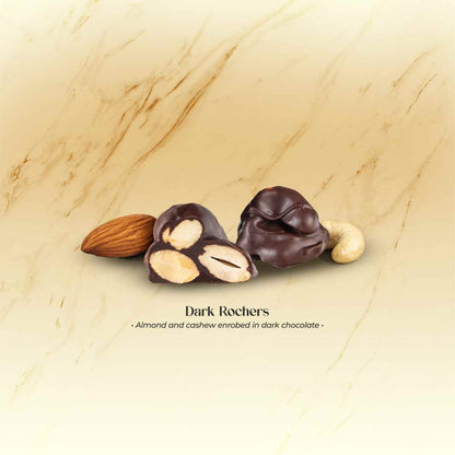 Dark Chocolate Rochers