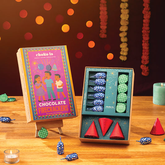 Firecrackers Shape Chocolate 