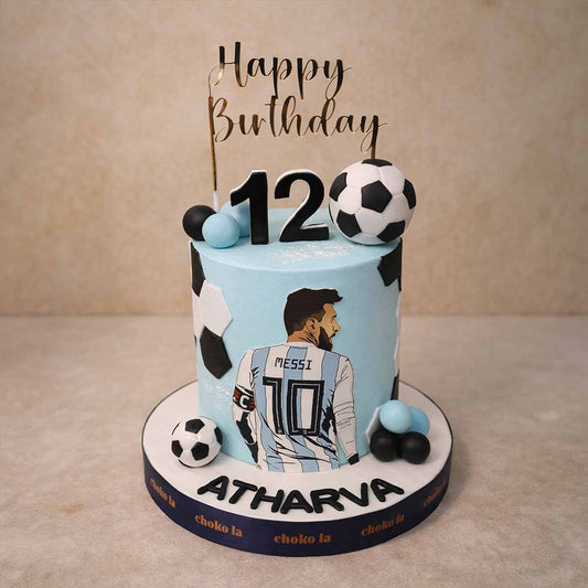 Footballer Theme Designer Cake