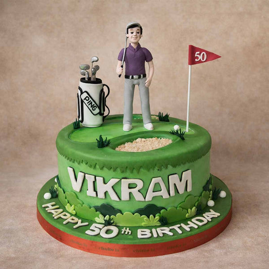 Golf Theme Theme Designer Cake