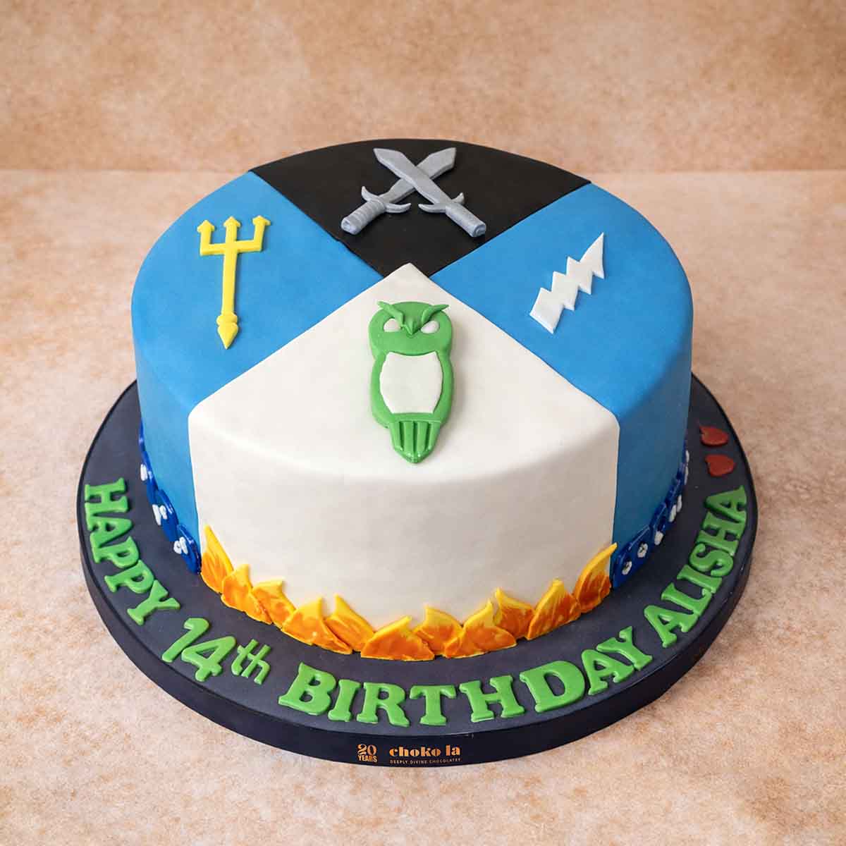 Greek Mythology Symbol Theme Designer Cake