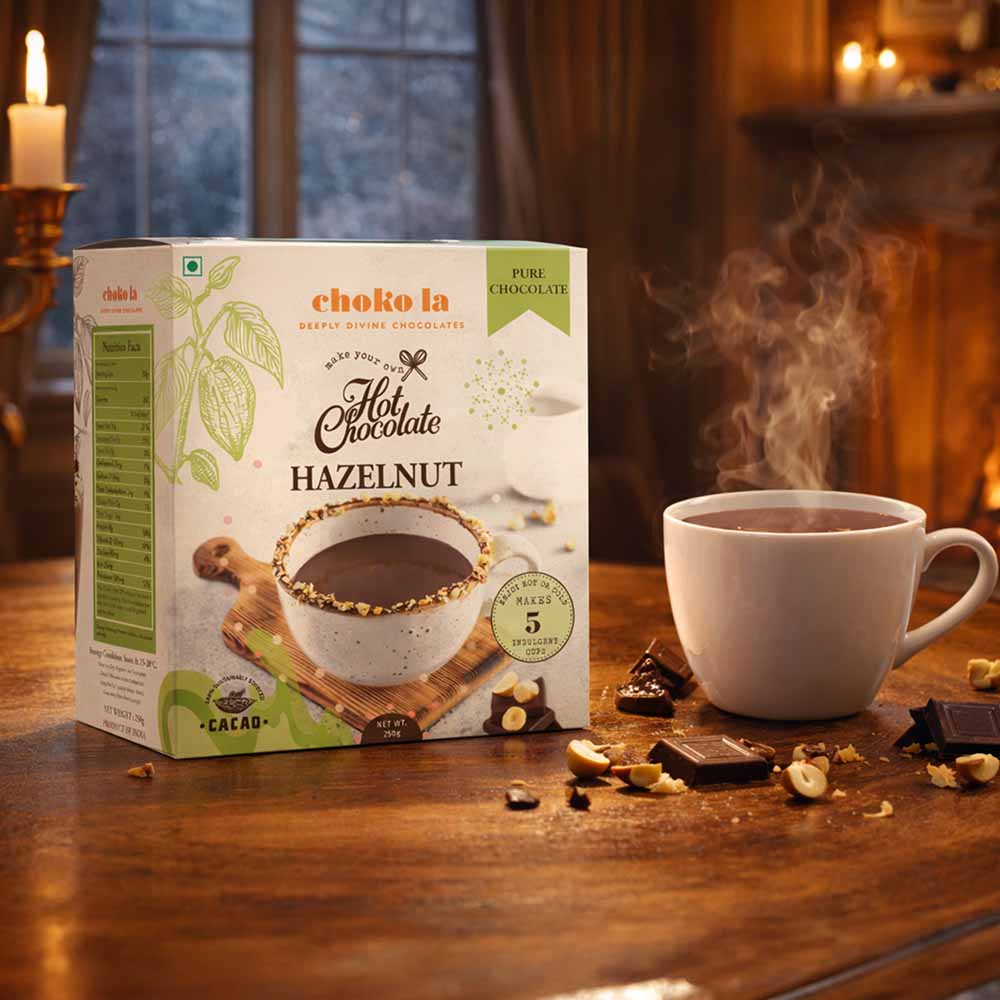 Hazelnut Flavor Hot Chocolate Drink