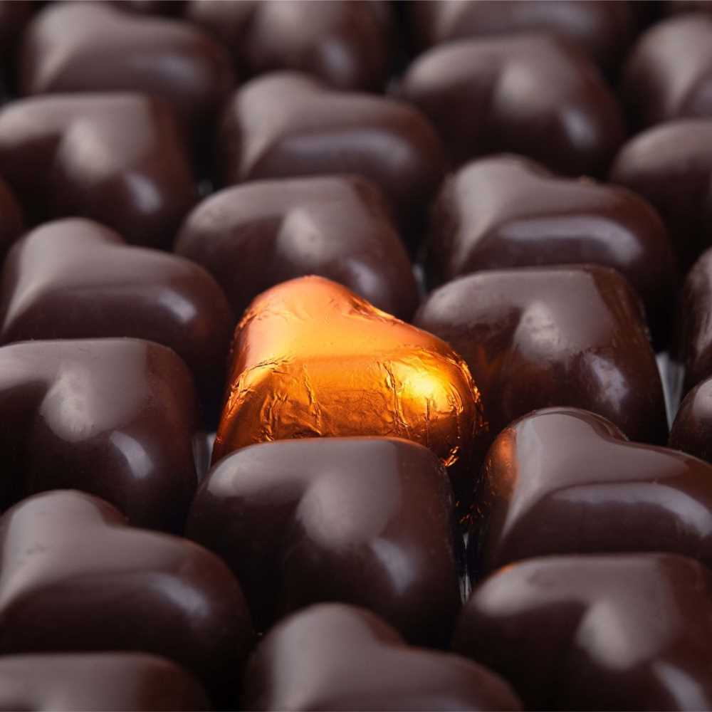 35% Milk Chocolate Hearts Pack