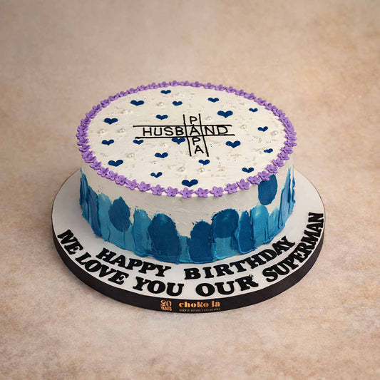 Husband & Dad Theme Designer Cake