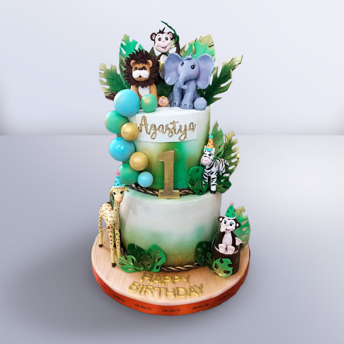 Jungle Theme Designer Cake
