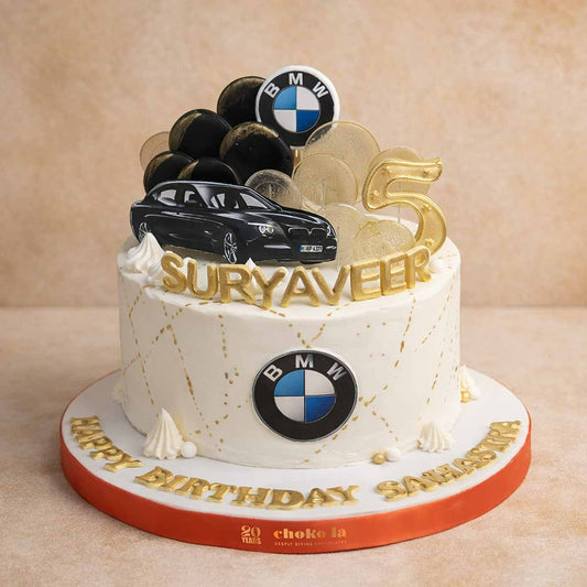 Luxury Car Theme Designer Cake
