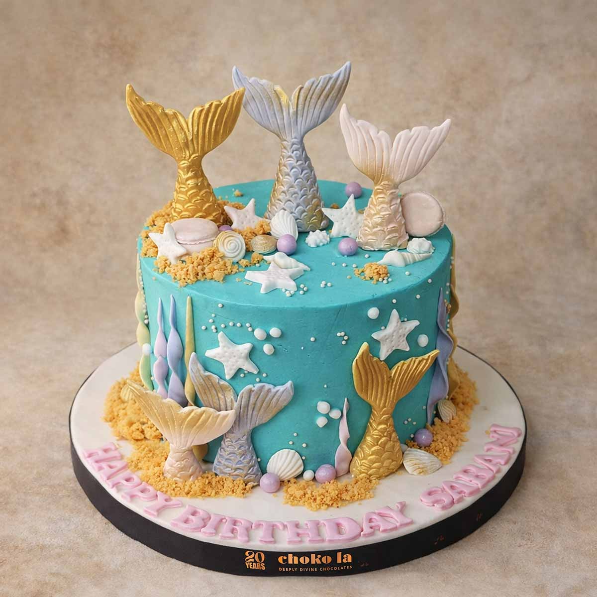 Mermaid Princess Theme Designer Cake