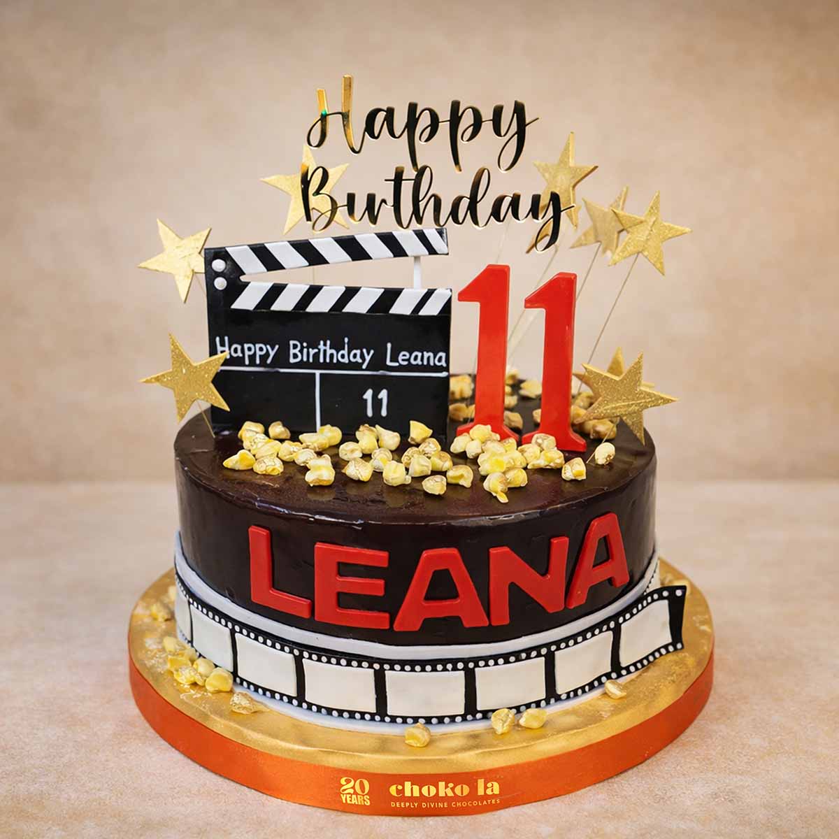Movie Night Theme Designer Cake