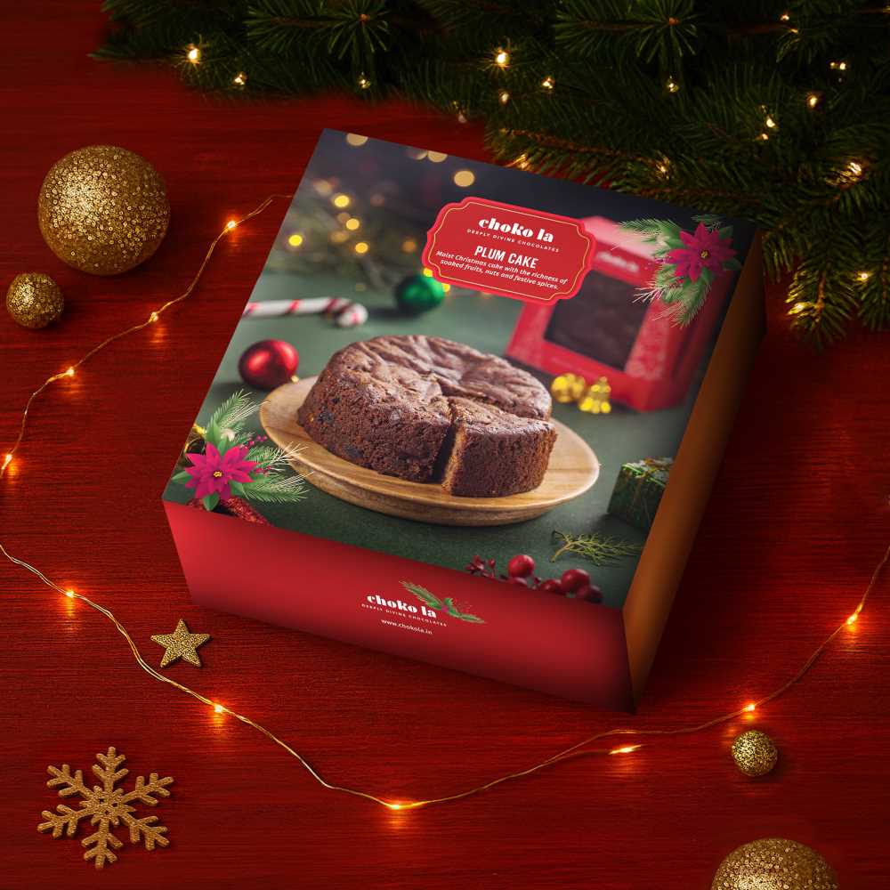 Classic Christmas Plum Cake