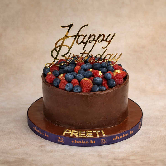 Royal Berry Chocolate Theme Designer Cake