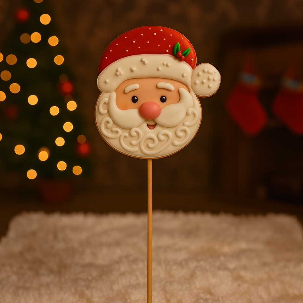 Santa Designer Cookies