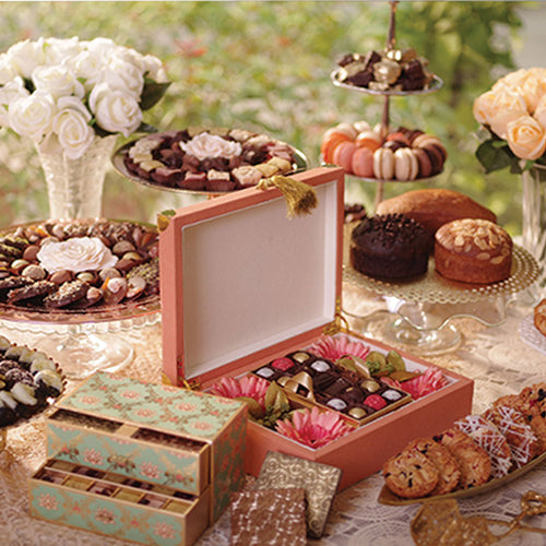 Table Setup - Chocolate Party