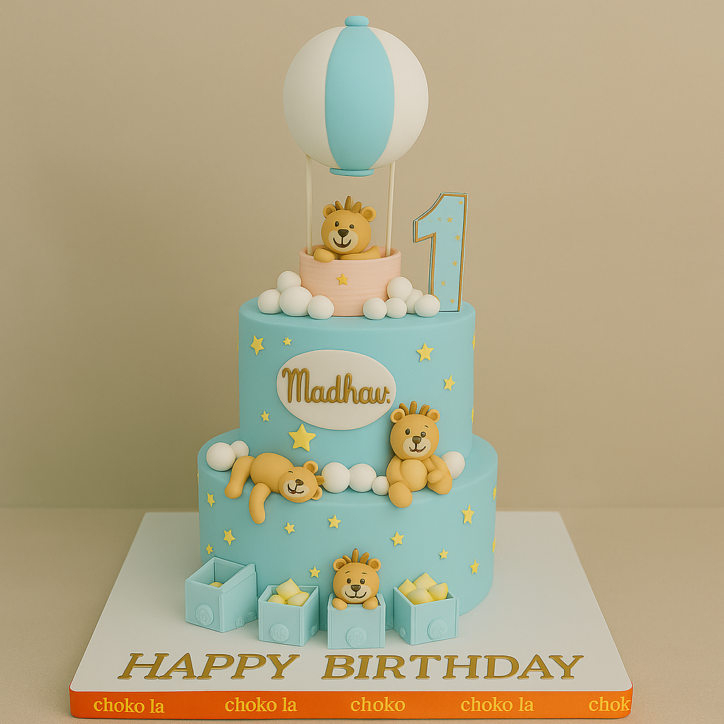 Teddy Theme Designer Cake
