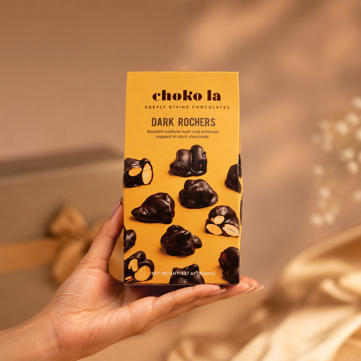 Dark Chocolate Rochers Gift
