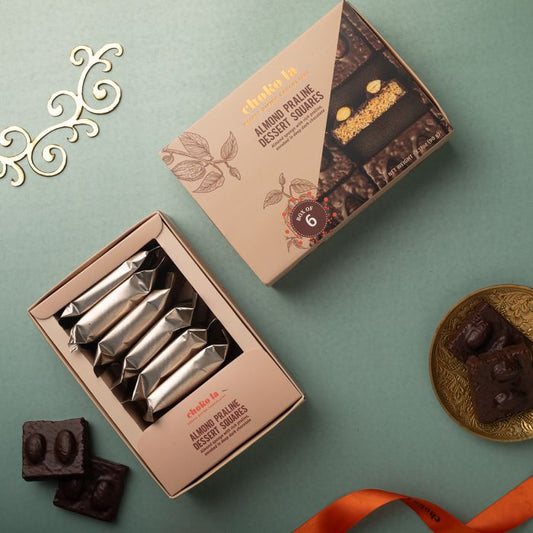 Almond Praline Dessert Squares